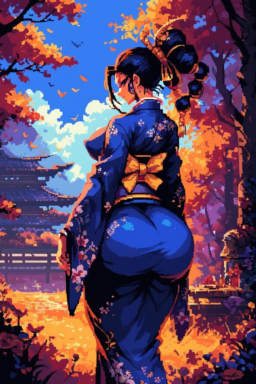 Gigantic Rounded Breast, Massive Round Ass, Extra Thicc AI Porn