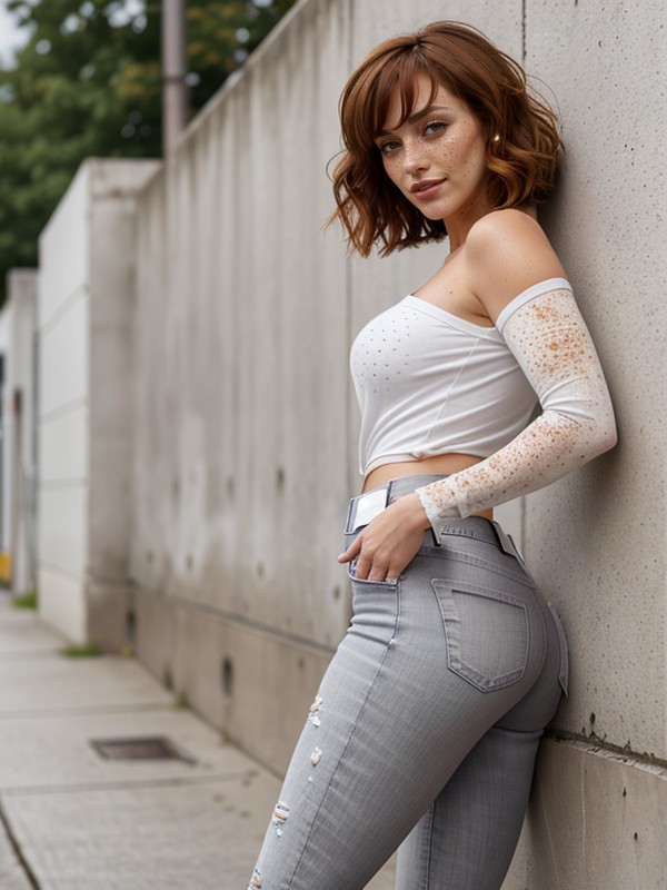 Narrowwaist, Flirty, Seductive Eyes AI Porn
