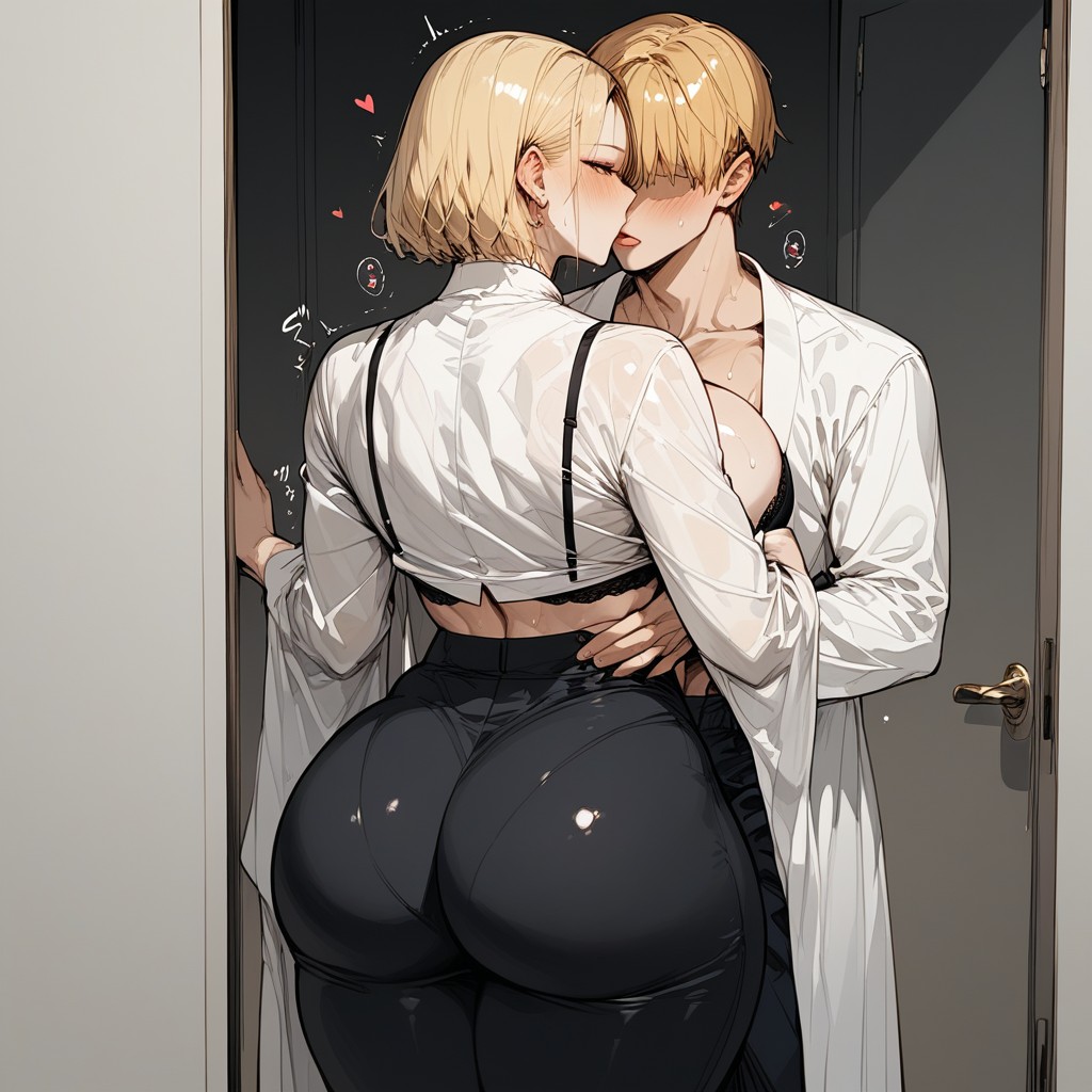 Japanese, Curvy Female, Perfect Legs Hentai AI Porn