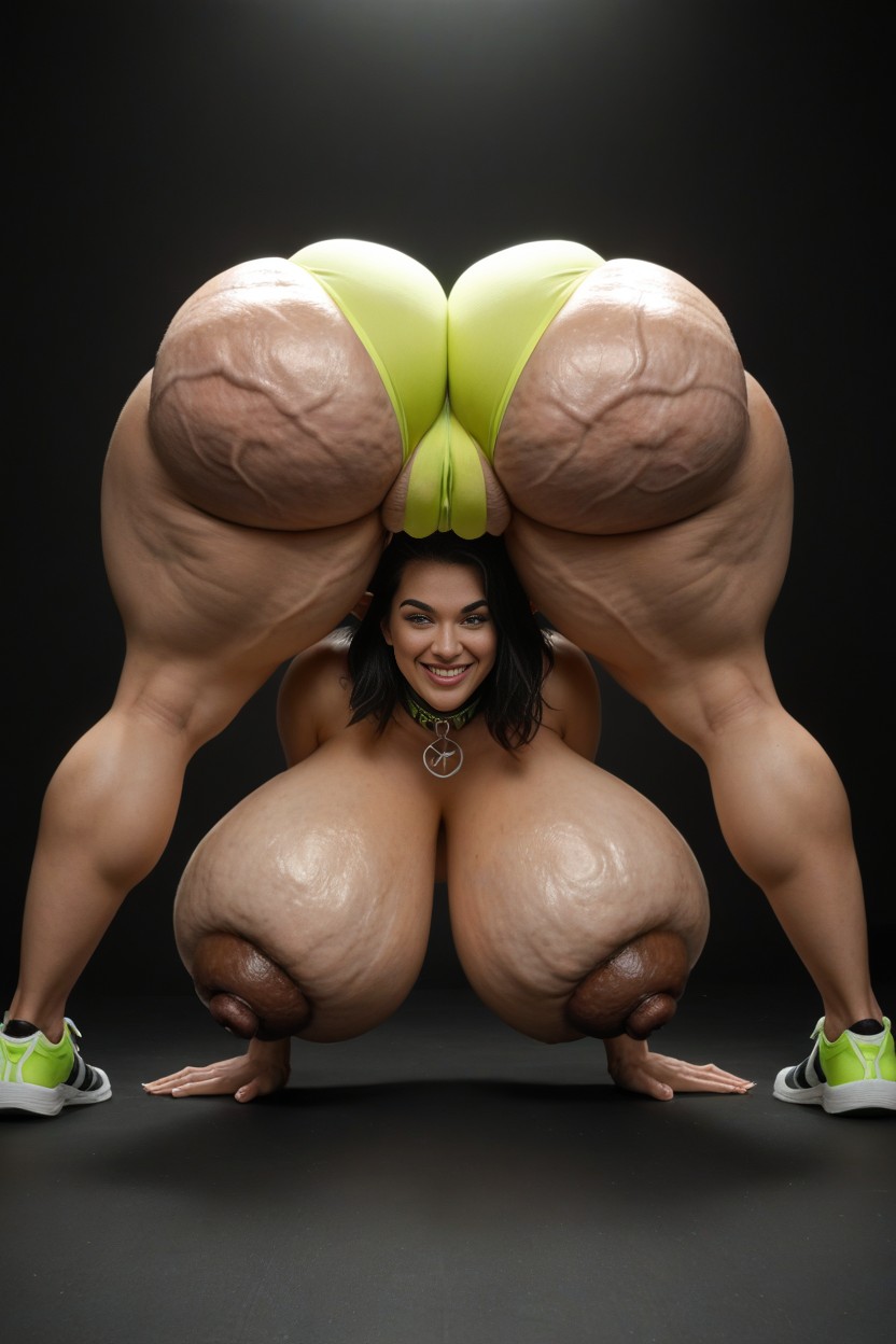 Waist Shot, Cinematic, Black Hair AI Porn