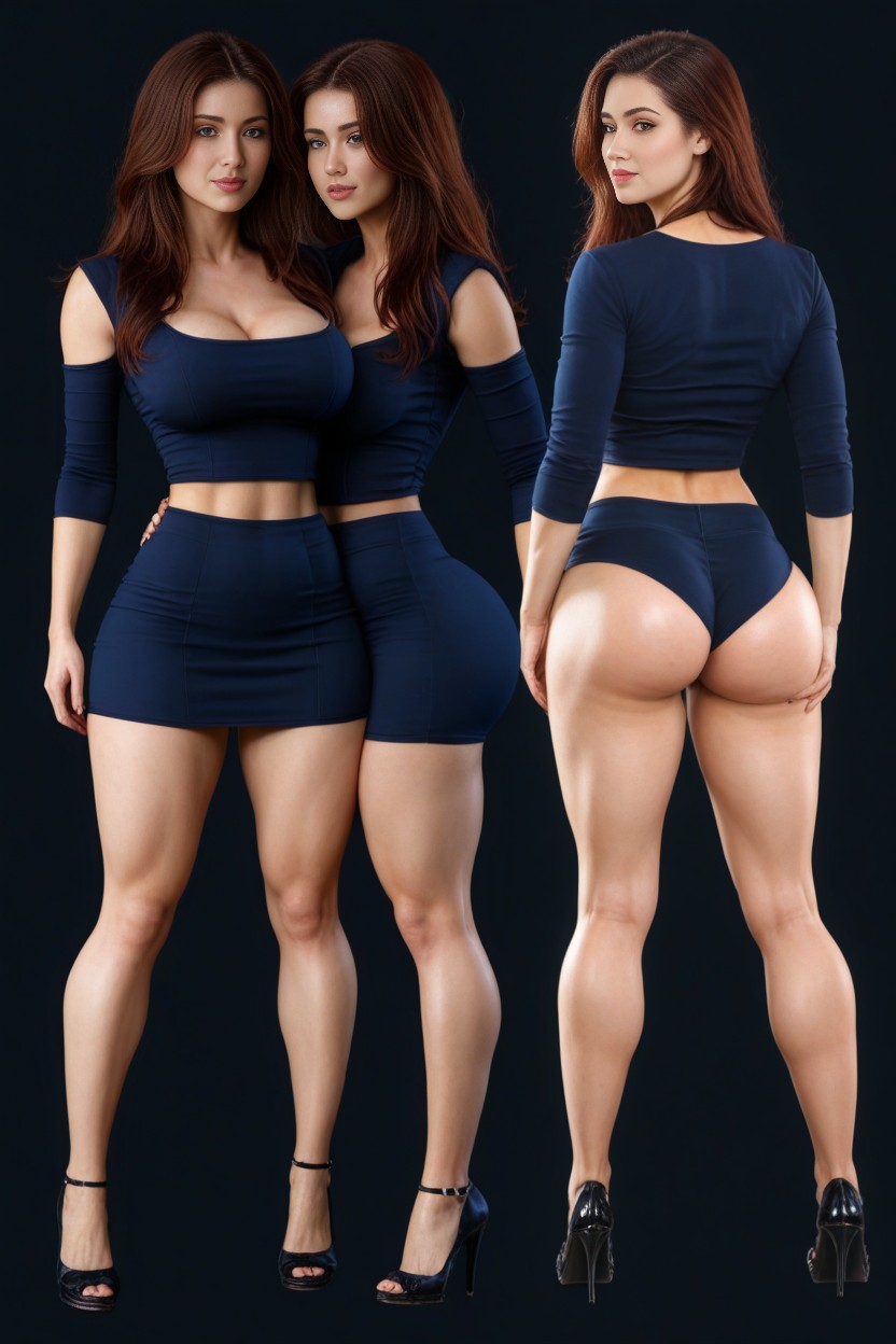 Perfect Face, Thigh Gap, Hdr AI Porn