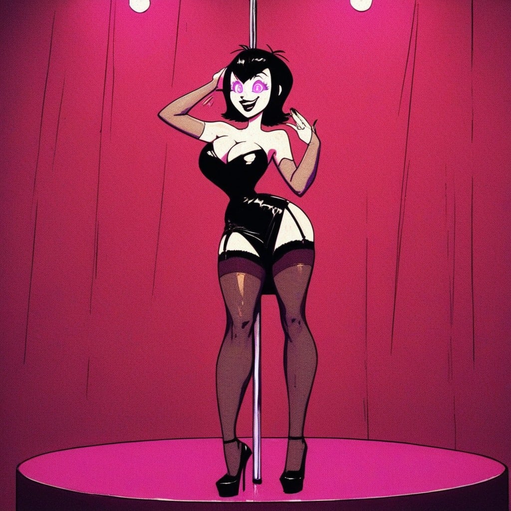 Sfw, Stripped Stockings, High Heels Hentai IA