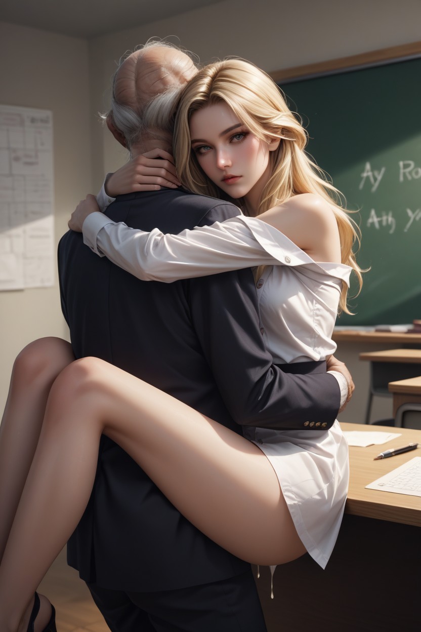 Long Legs, People, German AI Porn