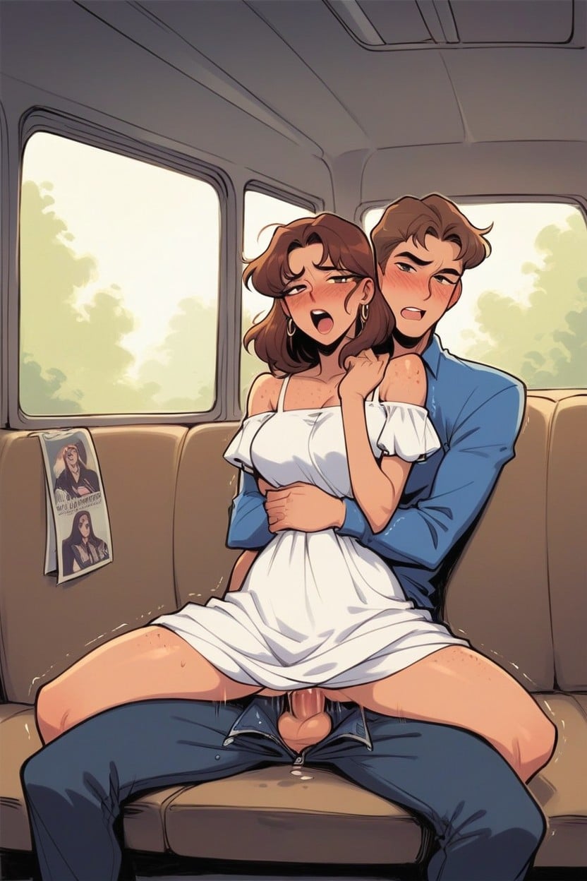 Shaking, Unnoticing, Anal Penetration Hentai AI Porn