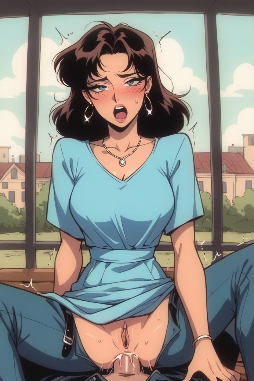 Concealed, Anal Penetration, Unnoticed Sex Hentai AI Porn