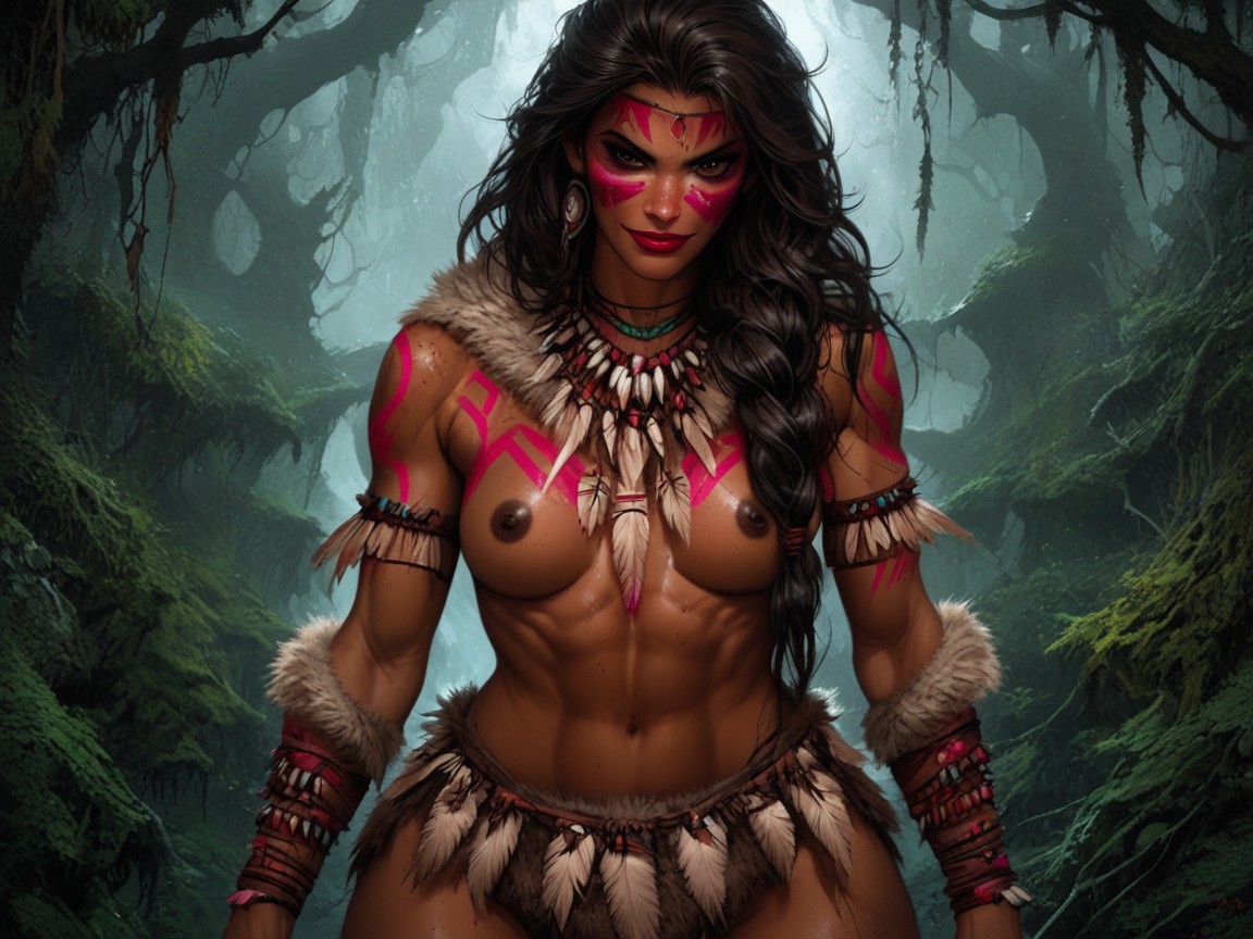 1 Person, One Woman, Low Torso Height AI Porn