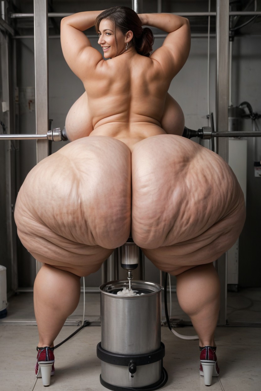 Massive Ass, Huge Ass, Mega Milkers AI Porn