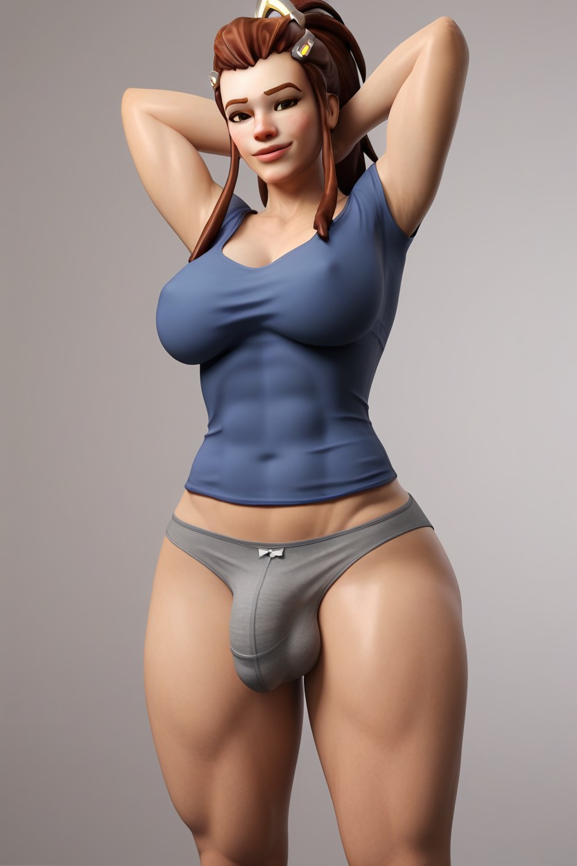 Bulge, Cock Bulge, Bulge Shemale AI Porn