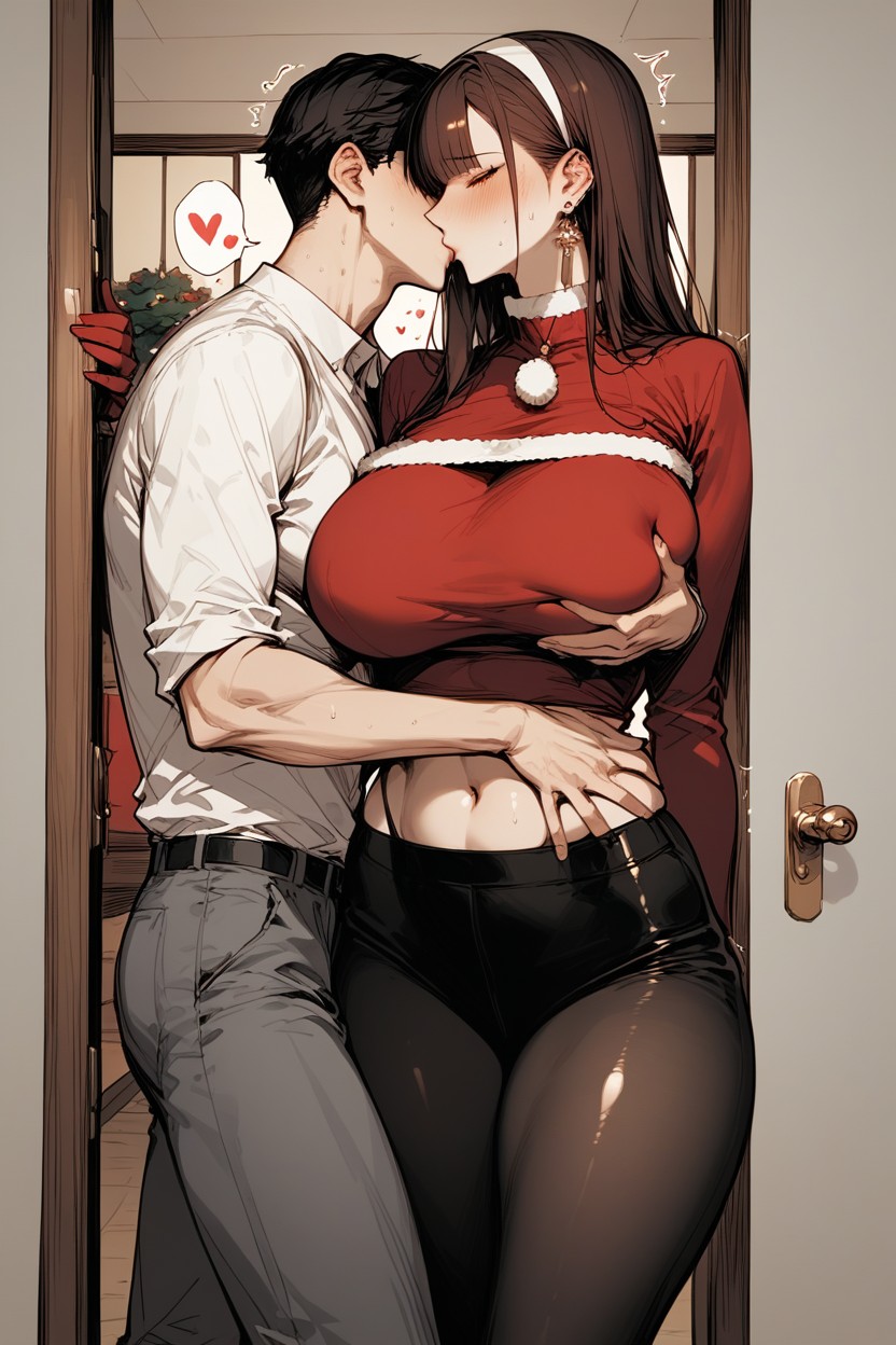 18+, Shaking, Huge Thighs Hentai AI Porn