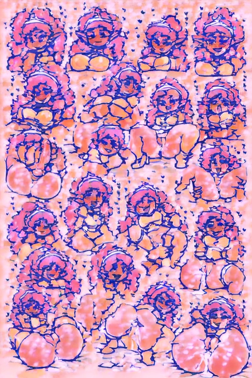 Hour Glass Figure, Cocktails, Pastel Colored Skin Hentai AI Porn