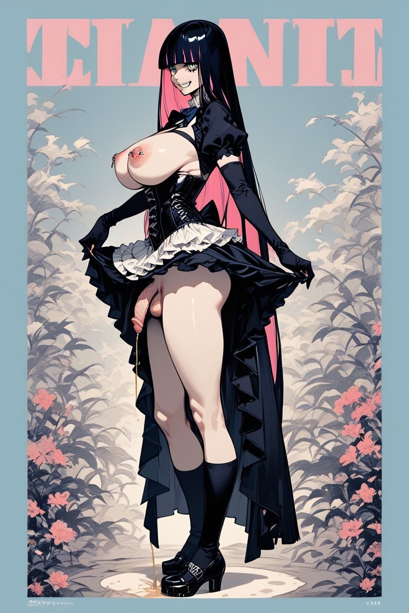 Bukakke, Futanari, Futanari Hentai AI Porn