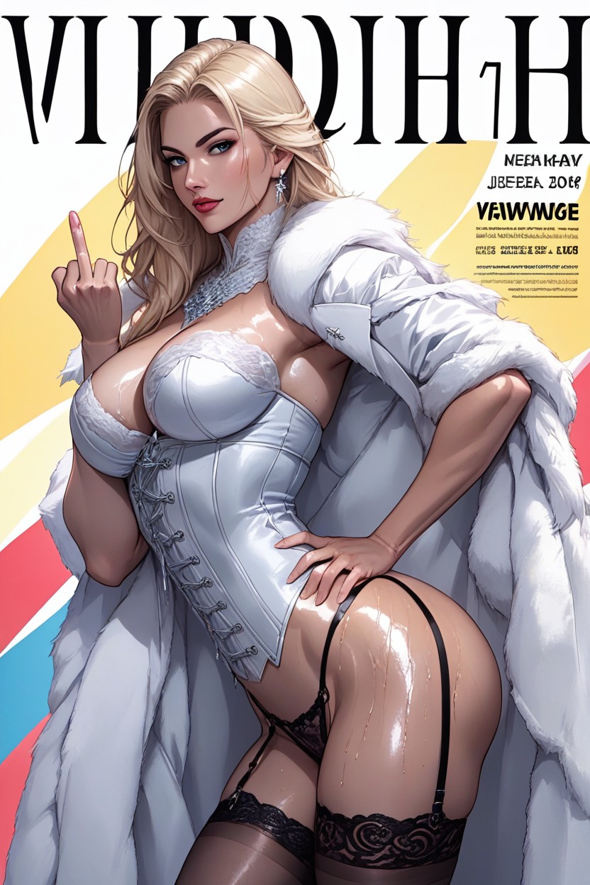 Photograph, Beautiful, Thigh Up Shot Hentai AI Porn