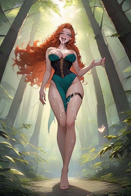Dawn, Green Eyes, Heart Eyes Hentai AI Porn