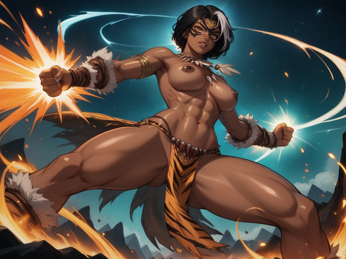 Battle, Squared Hips, Squared Torso Porno latina IA
