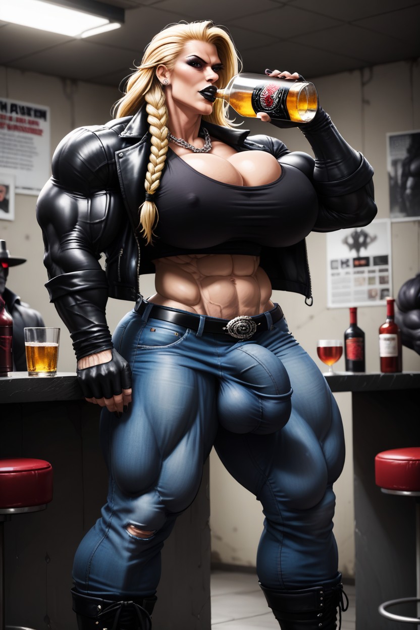 Huge Quads, S, Big Hands AI Porn