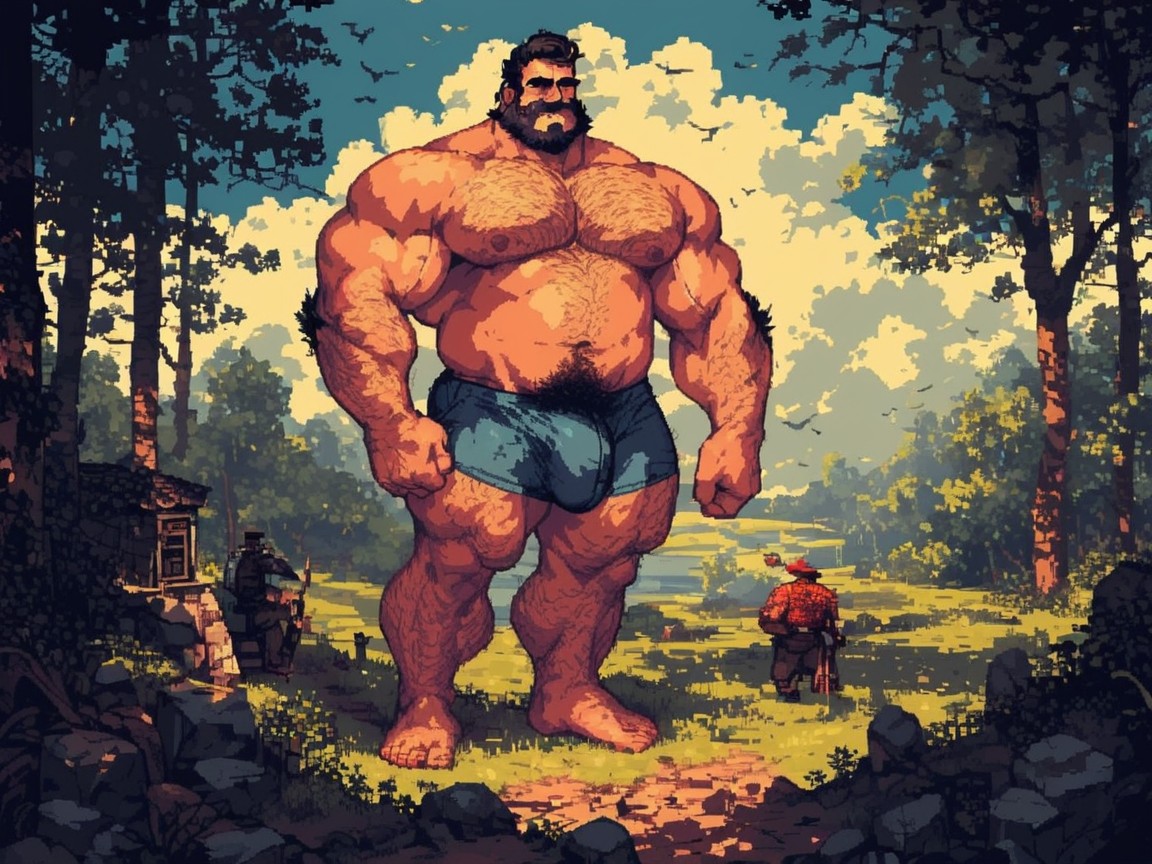 Thick, Tall, Burly AI同性戀黃片