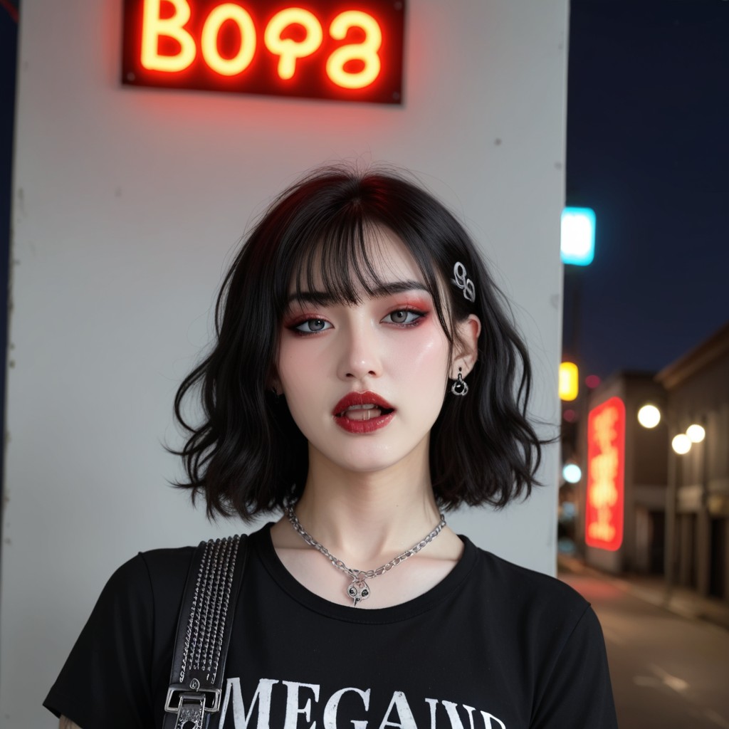 Ultra Realistic Photography, Play Electric Guitar, 賽博朋克 AI國產黃片