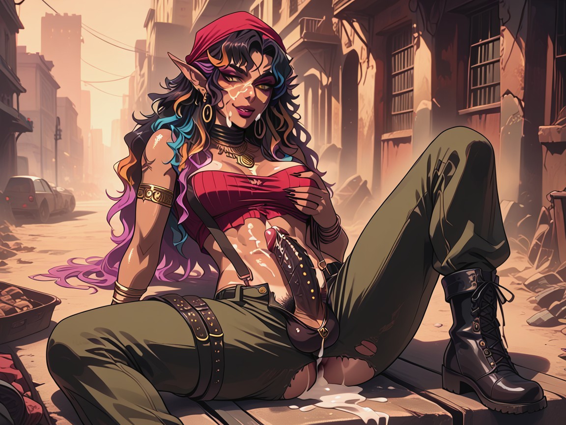 Hairy, Crazy, Piercings Hentai IA