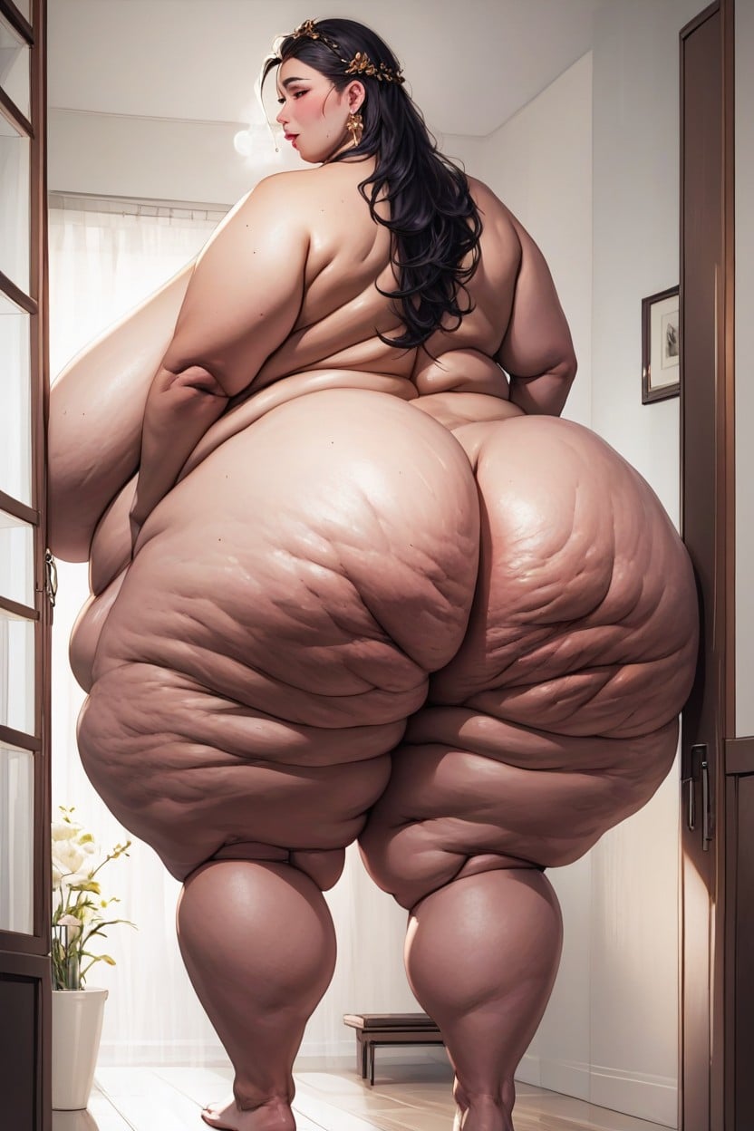 Submissive Woman, Full Nelson, 18+ BBW AI Porn