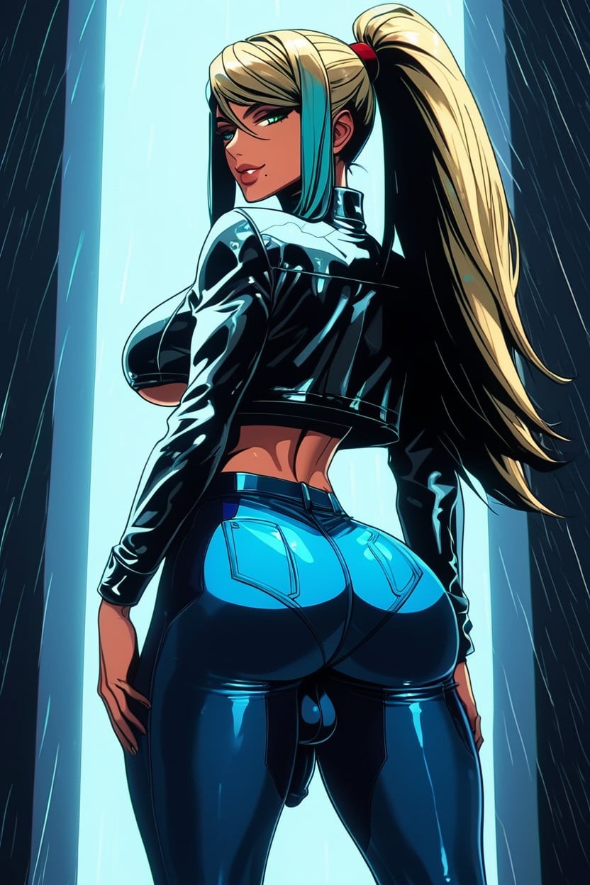 Thick Thighs, Massive Breast, Big Breast Shemale AI Porn
