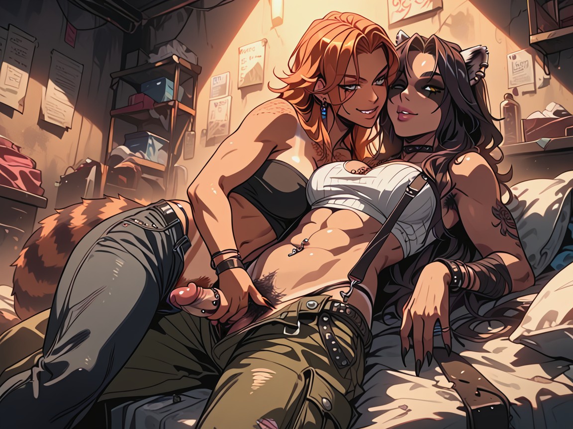 Scarred, Prostitute, Fit Hentai IA