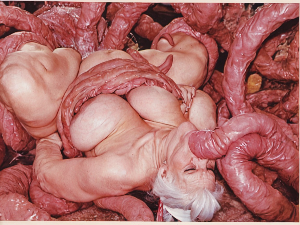 Chubby, 18+, White Hair AI Porn