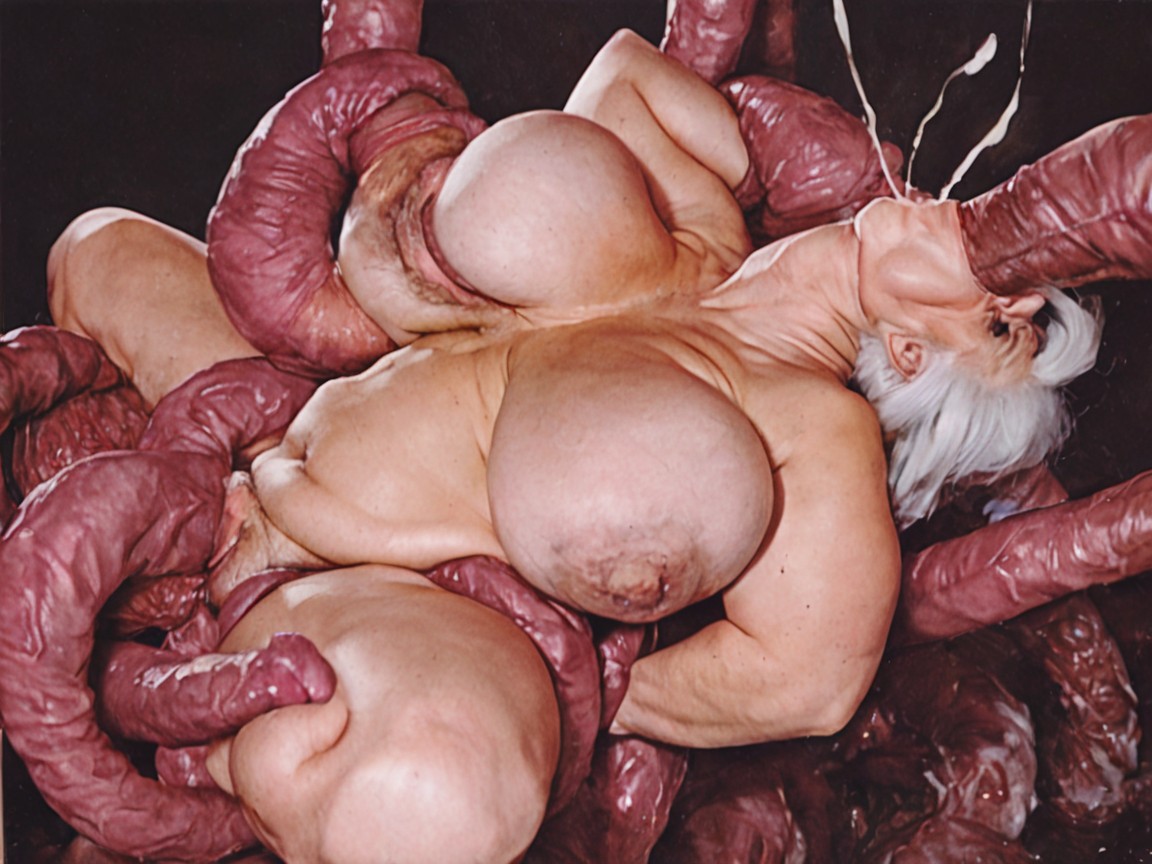 Full Body, Granny, Big Tentacle AI Porn