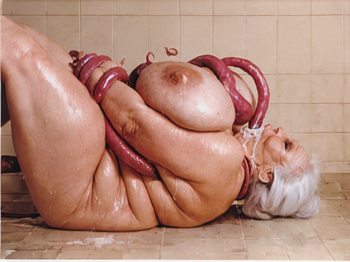 Bouncing Tits, Bbw, Bathroom AI Porn