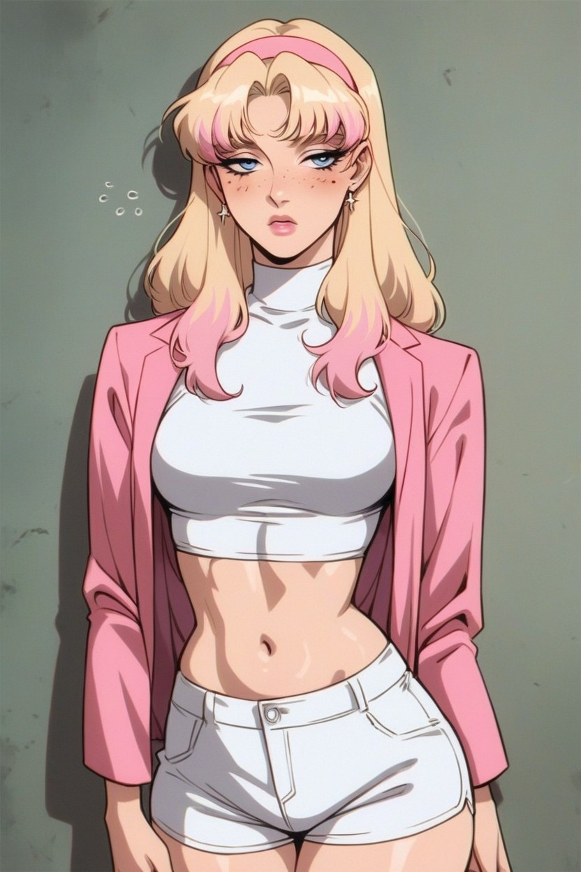 Blonde, Snatched Waist, 18+ Hentai IA