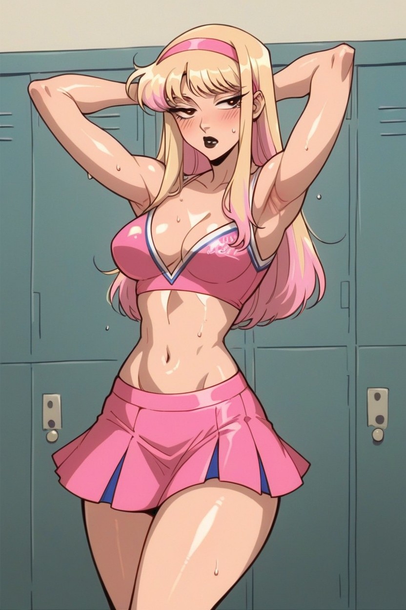 Pink Highlights, 超大, White Woman AI黃漫