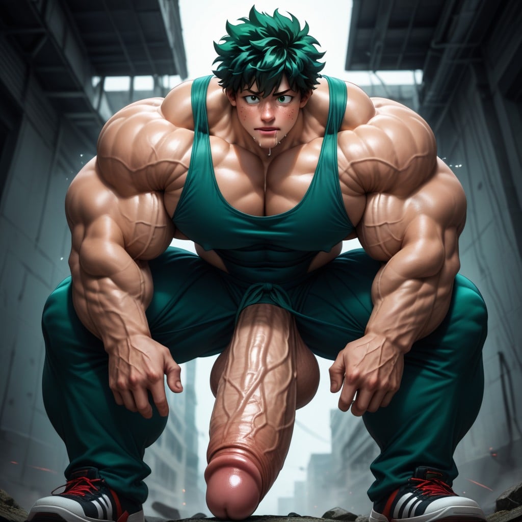 正面図, Sloshing Hyper Balls, Izuku Only ゲイAIポルノ