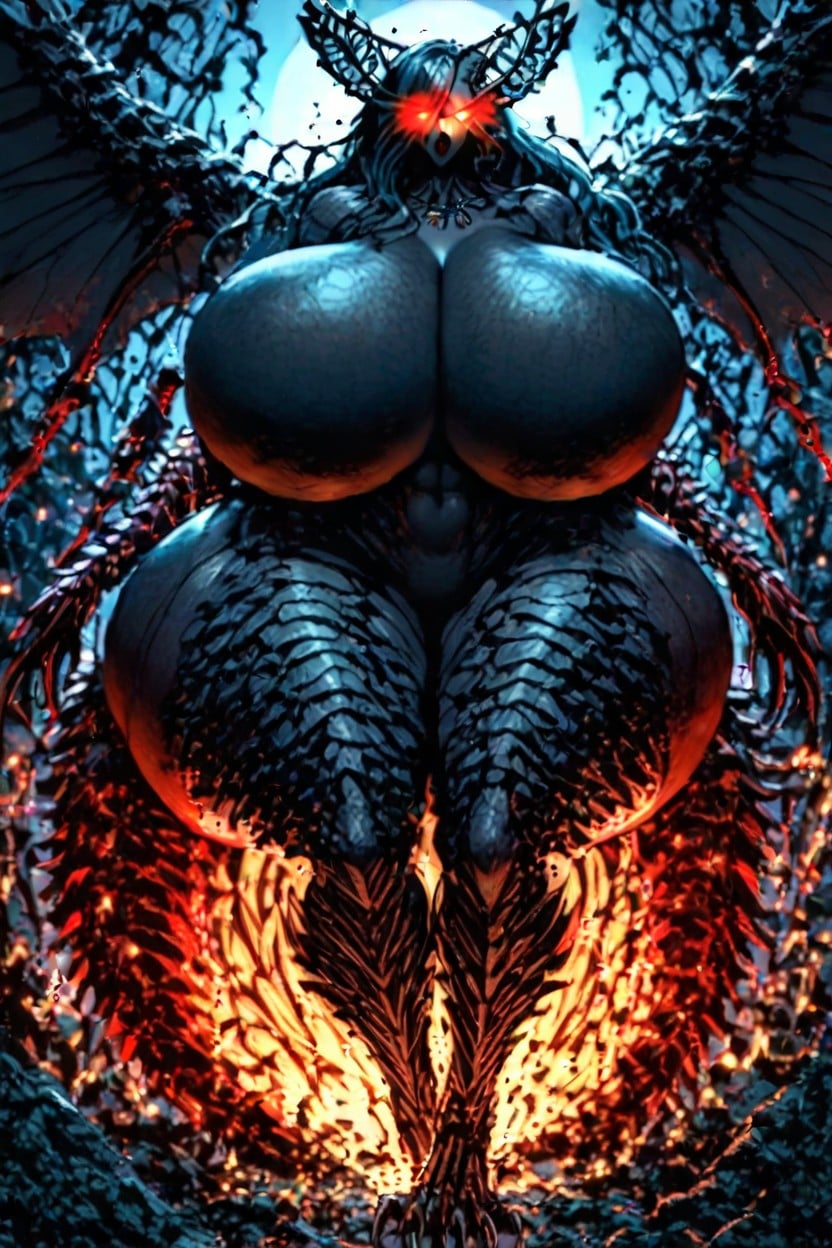 Horror, Sharp Teeth, Colossal Gigantic Hands Hentai AI Porn