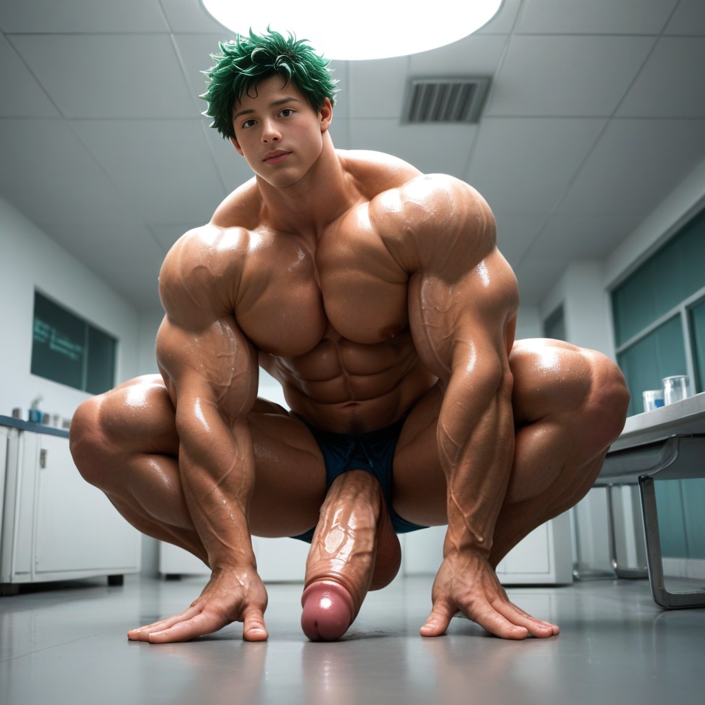Growing Hyper Cock, Hyper Muscle, Swelling Muscles Cock AI同性恋黄片