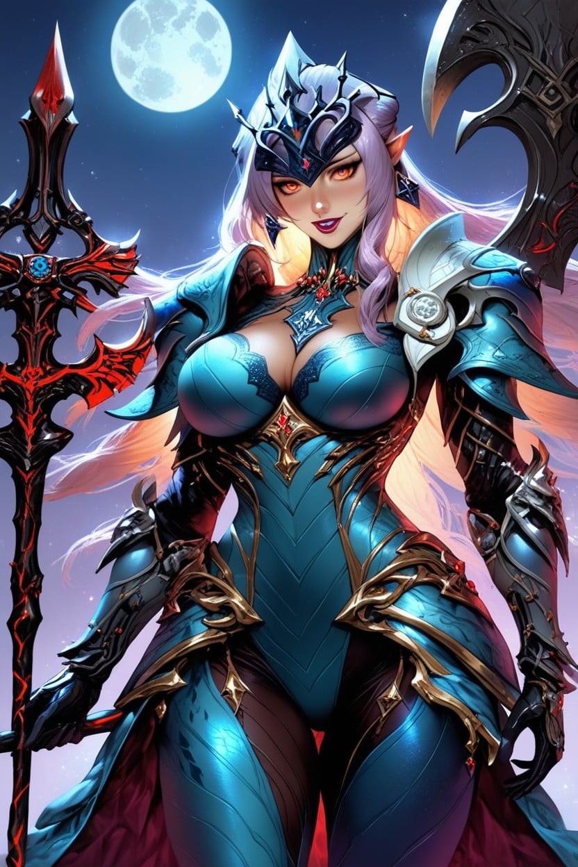 Long Hair, Cosplay, Ember Prime From Warframe" AI Porn