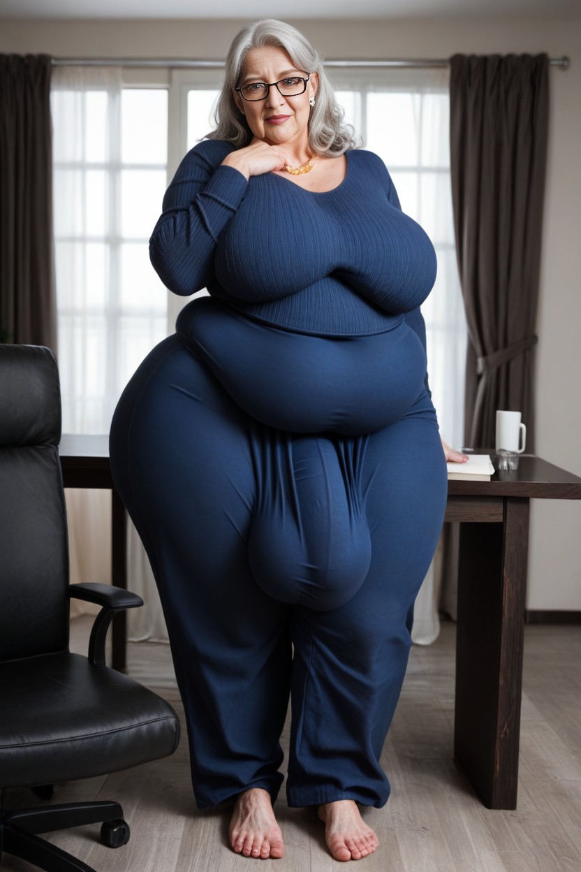 Thick Thight, Massive Ass, Futanari AI Porn
