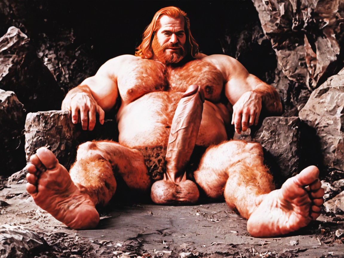 Colossal Hairy, Giant Feet, 蘋果型 AI同性戀黃片
