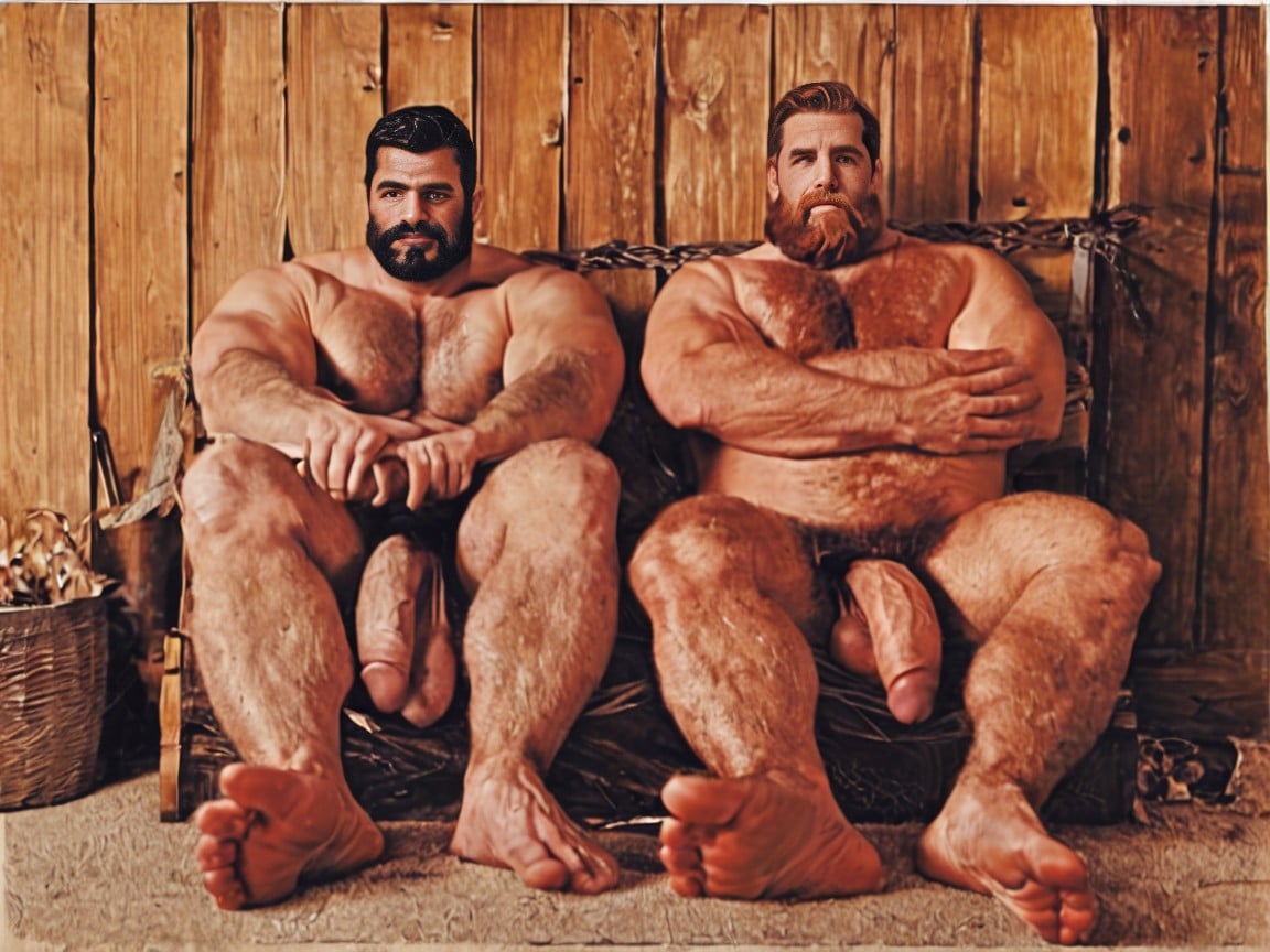 Super Hairy, 18+, Colossal Hairy AI Gay Porn
