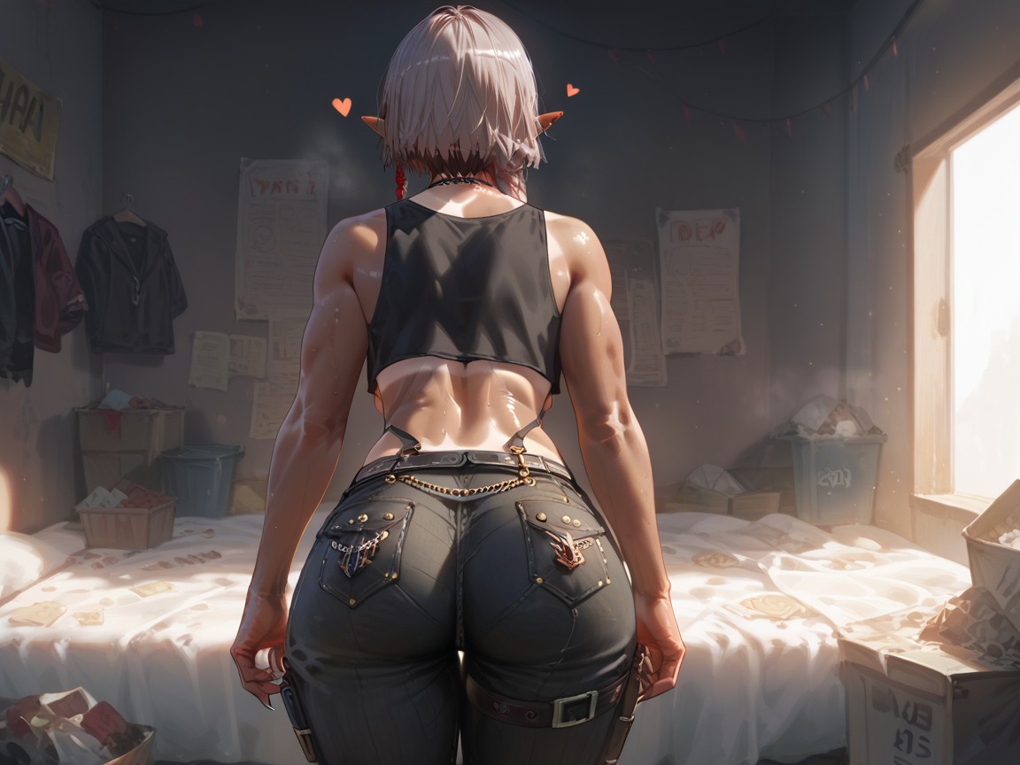 Piercings, Elf, Wild Hentai AI Porn