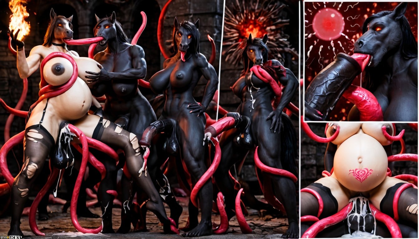 Vaginal, City On Fire, 18+ AI Porn