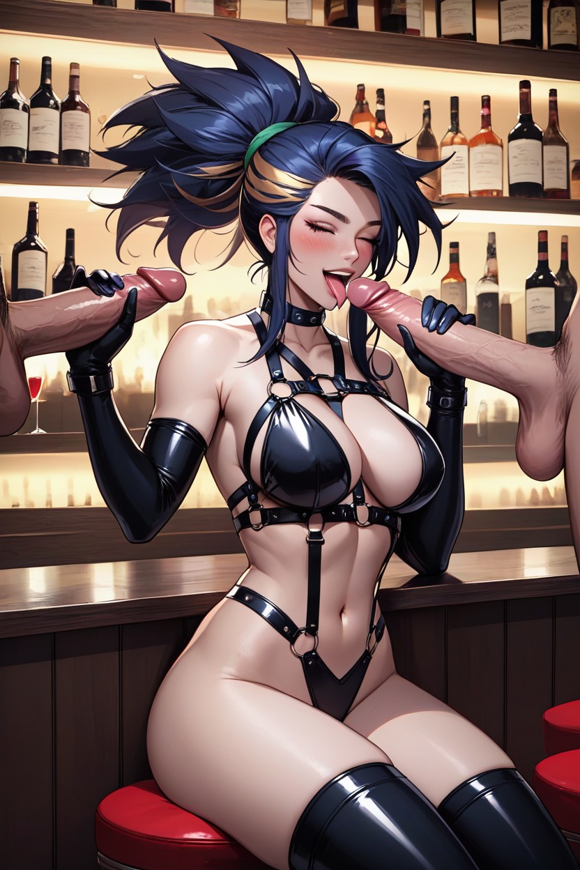 So Many Dicks, Side View, Many Dicks Arround Hentai AI Porn