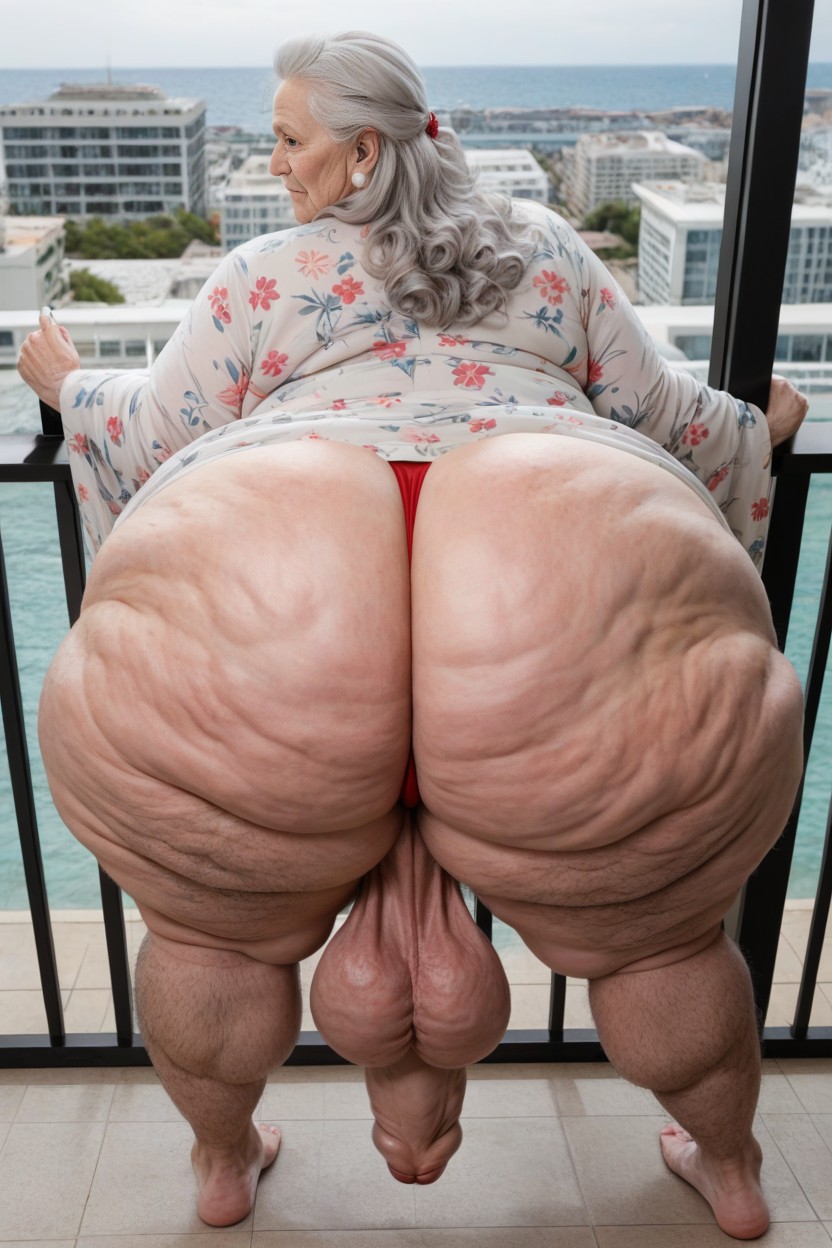Ocean Background, Cellulite Legs, Fully Clothed AI Porn