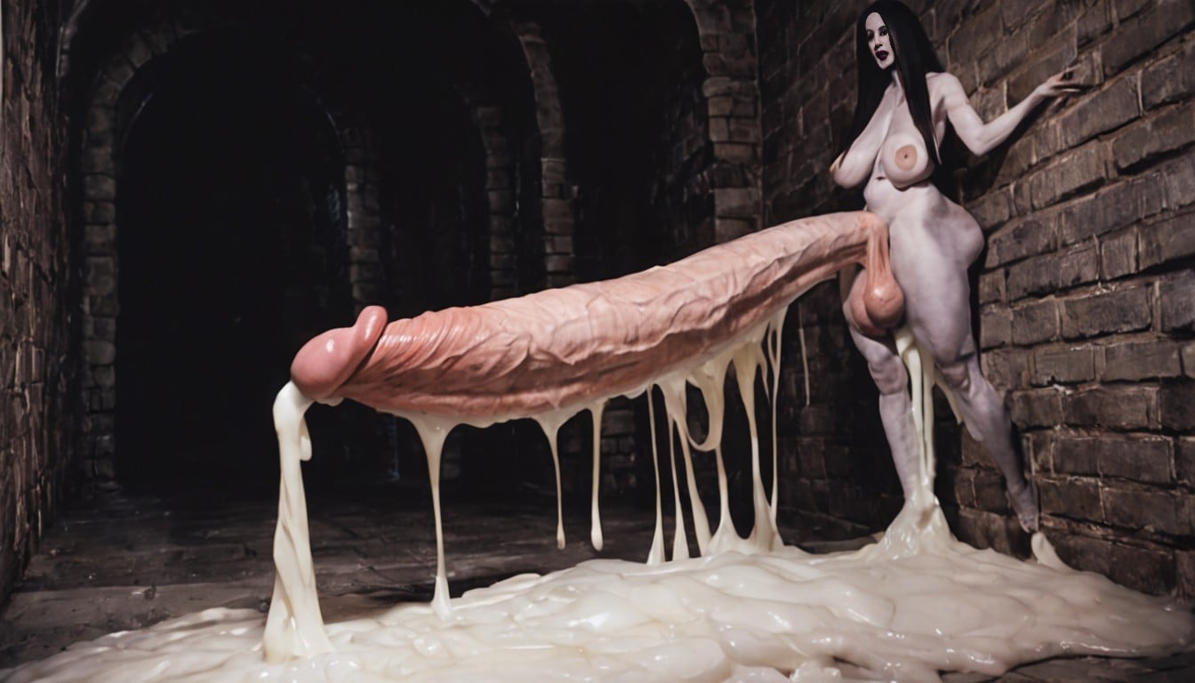 Nightmare Fuel, Dark Dungeon, Hyper Saggy Balls ニューハーフAIポルノ