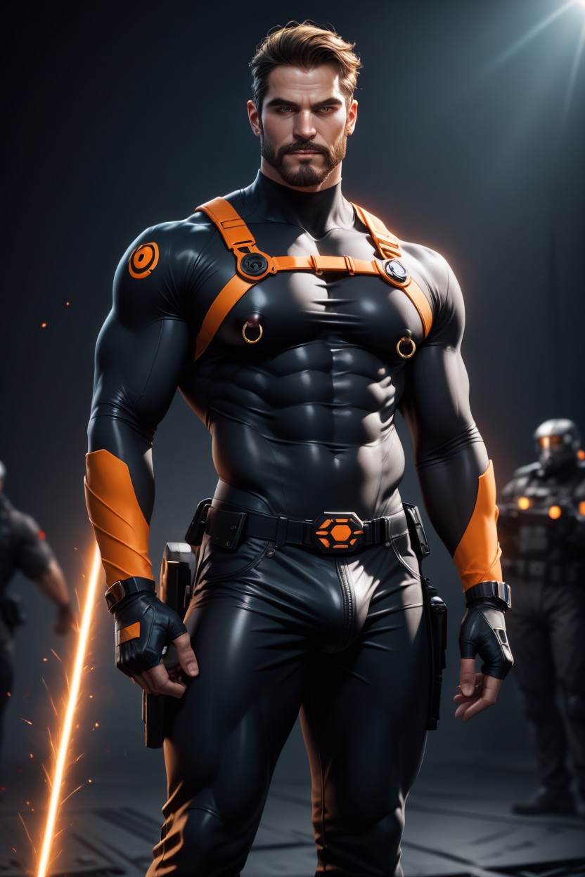 Photorealistic, No One Else In Background, Ultra High Resolution AI Gay Porn