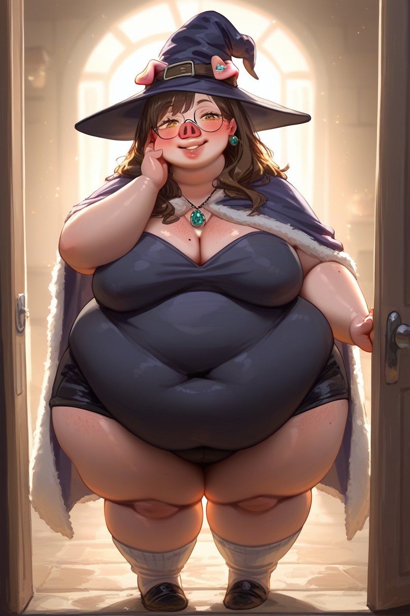 Dot Nose, Hupig, Clothed Porno BBW IA