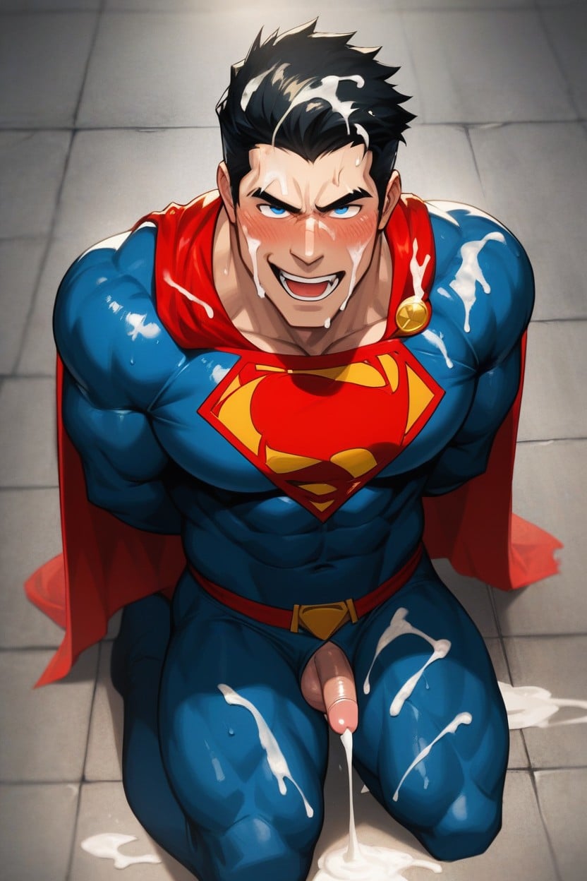 On His Knees, Manly Face, Strong Jaw AI同性戀黃片