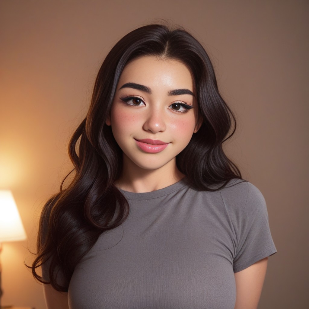 18+, Soft Light, Form Fitting Clothes AI Porn