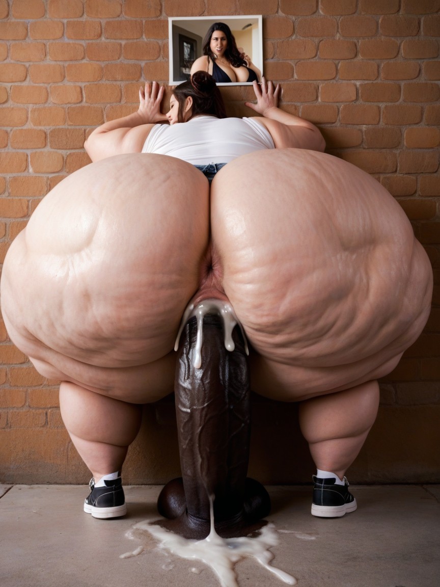 Stuck In Wall, Behemoth Ass, Massive Bbl Porno BBW IA