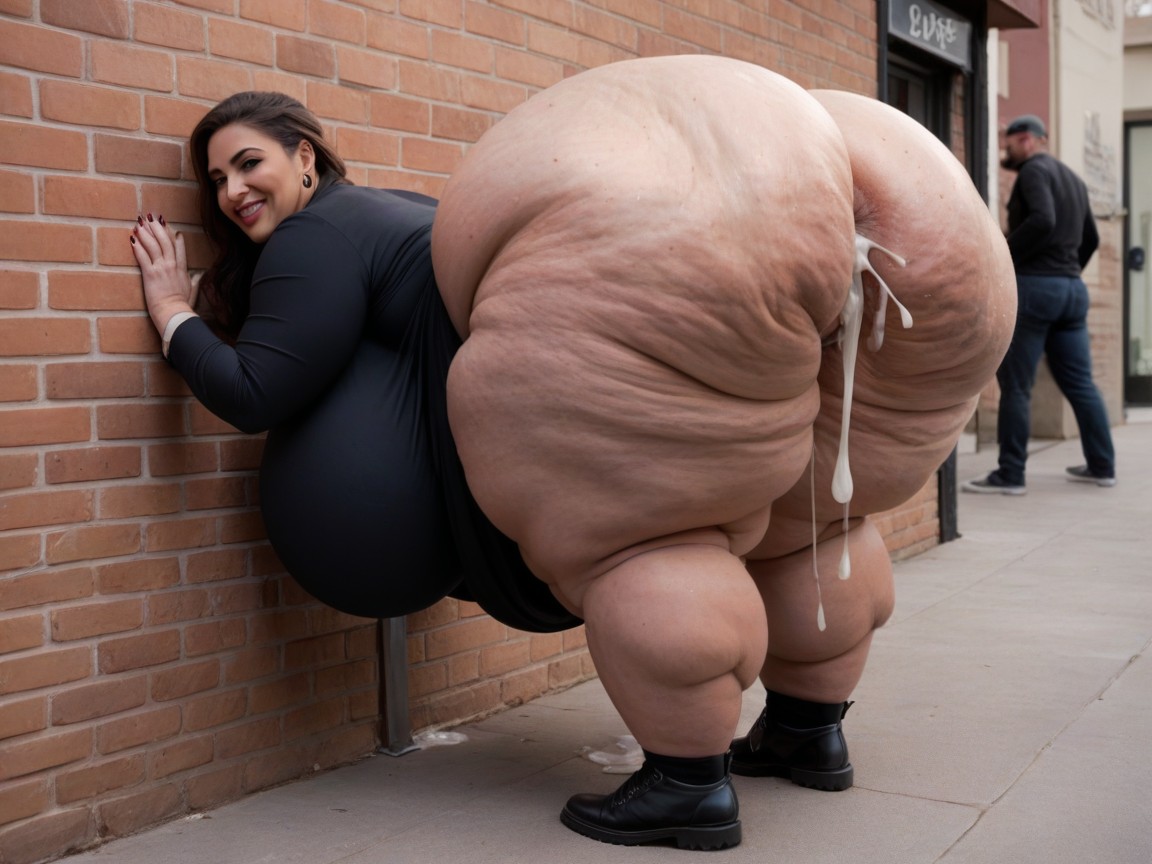 Public Use Holes, African Muscle Man Fucking, Looking At Viewer BBW AI Porn