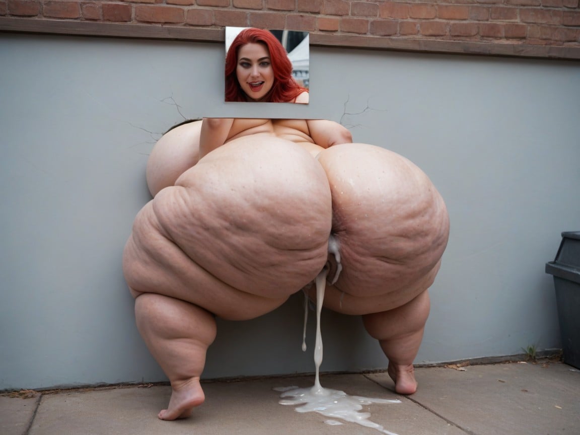 Rounded Ass, Behemoth Ass, Gigantic Girthy Lazy Black Cock Porno BBW IA