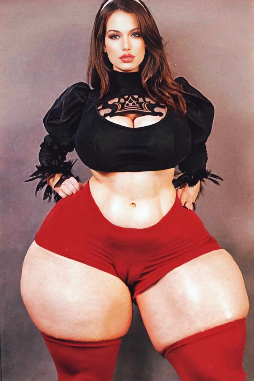 Waist Shot, Cameltoe, Looking At Viewer AI Porn